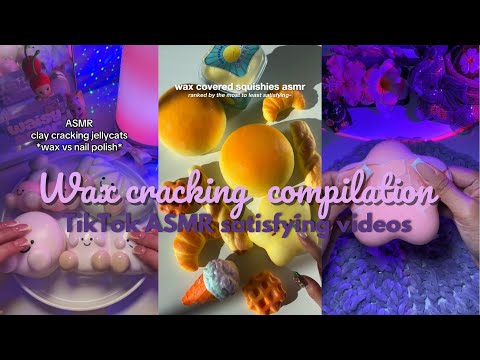 The Most Satisfying Wax Cracking ASMR TikToks | 1 Hour Compilation