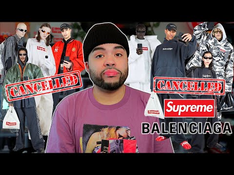 TRASH Supreme x Balenciaga Collab LEAKED.. Here's Why It Was CANCELLED