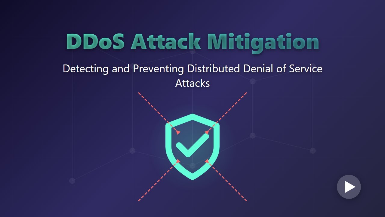 DDoS Attack Mitigation: A Beginner's Guide to Detection & Prevention