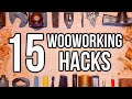 15 DIY Woodworking Tricks And Hacks