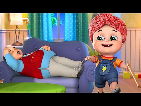 Lalaji Aur Gaay Kids Song | Hindi Rhymes for Children | Jugnu Kids