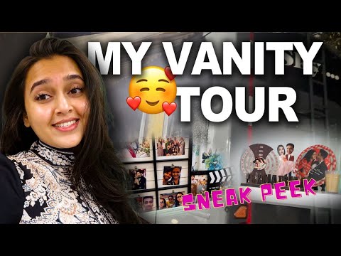 Tejasswi Prakash's LUXURIOUS Vanity Van Tour | Exclusive Peek Inside | @Tejasswi Prakash
