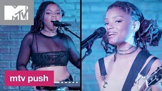 Chloe x Halle Perform ‘Grown’ (Live Performance) 🎙️| MTV Push