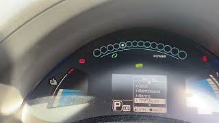 How to reset Nissan Leaf tyre pressure warning light tpms reset Nissan Leaf