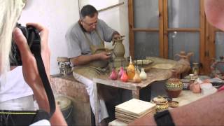 preview picture of video 'Изготовление глиняной посуды Кранево Болгария'