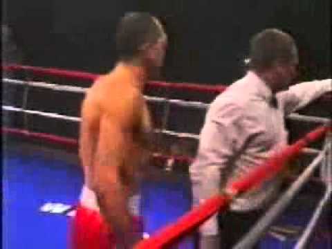 Kick boxing, full contact - Romans Dabolins (LV) VS Dzejms Gregori (FRA) .wmv