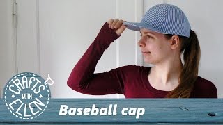Make your own baseball cap | Sewing tutorial