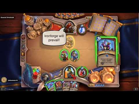 Hearthstone: Book of Mercenaries (Rokara vs General Twinbraid) Challenge 6/8 Ambush!!