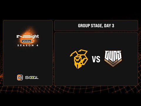 CS:GO | Websterz vs GUN5 | bo3 | Winline InSight S4 | Group Stage | Day 3