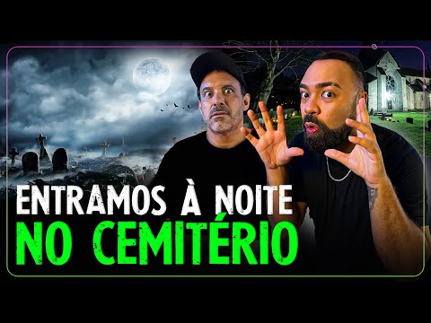 MINHA PRIMEIRA VEZ EM UM CEMITÉRIO À NOITE | Especial Sexta-feira 13