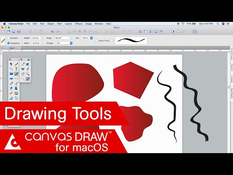 Canvas Draw - How to use Drawing tools