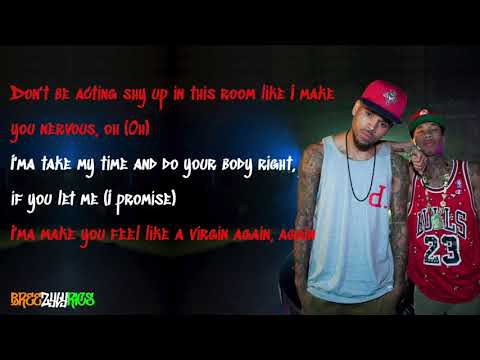 Chris Brown & Tyga - Like a Virgin Again [LYRIC VIDEO]