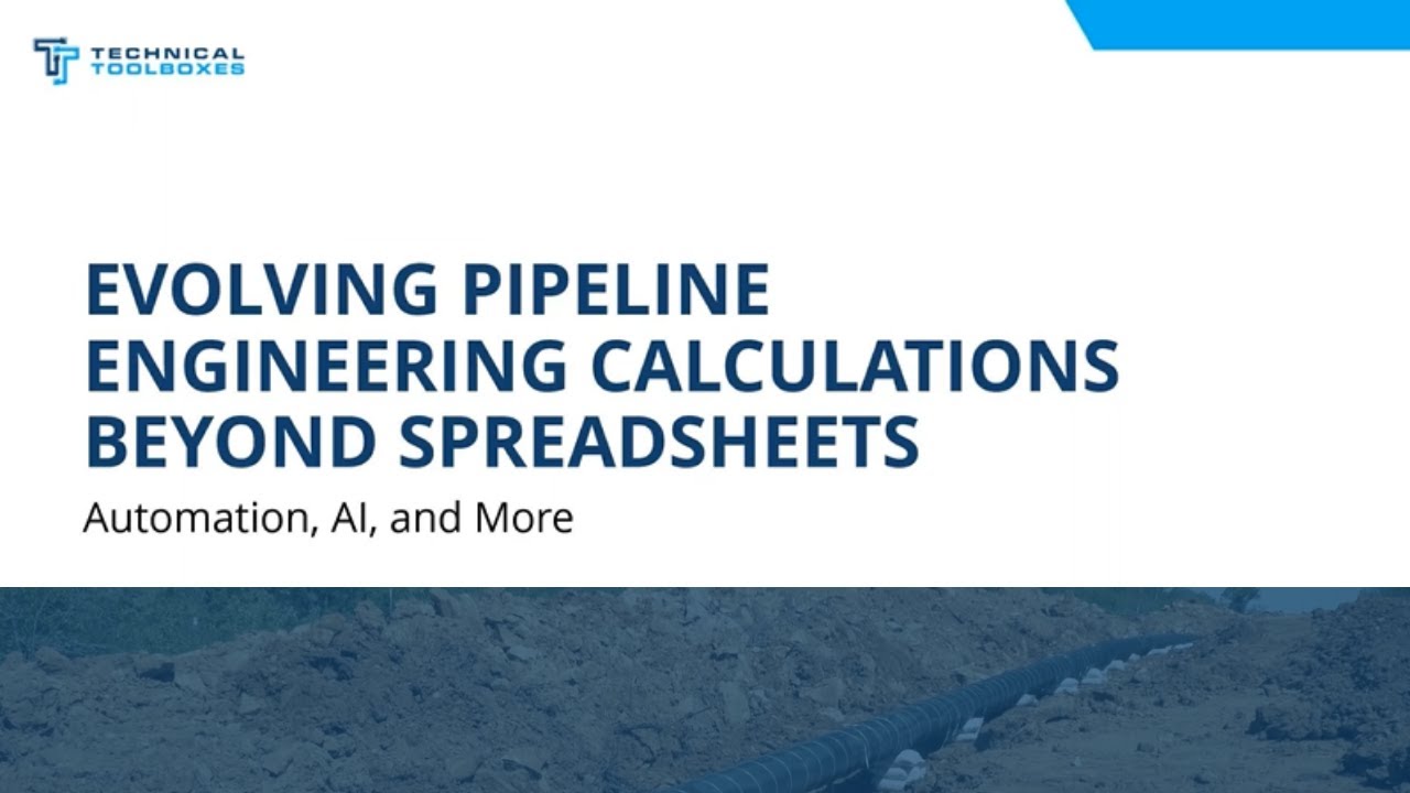 Evolving Pipeline Engineering Calculations Beyond Spreadsheets  with Joe Pikas and Febin Jose