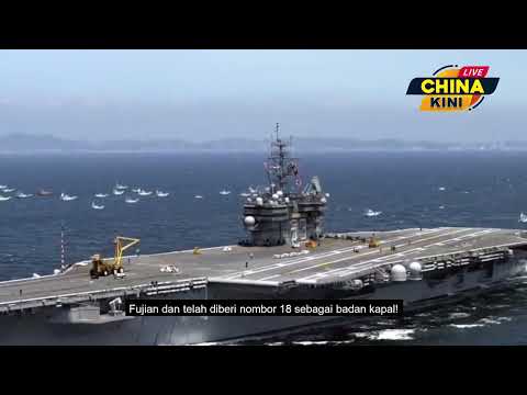 CHINA MELANCARKAN KAPAL PENGANGKUT PESAWAT KETIGA