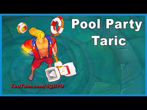 Pool Party Taric - Skin Spotlight (League of Legends)