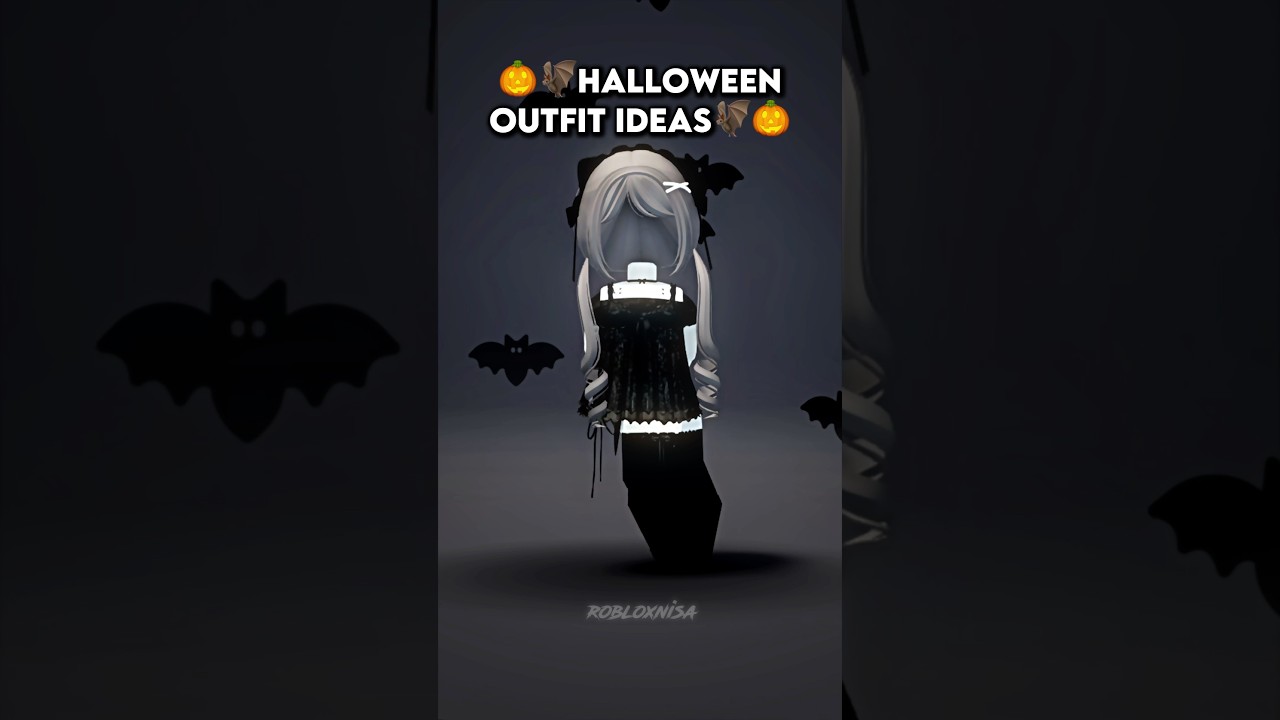 Halloween outfit ideas🦇🎃 #roblox #halloween #fyp