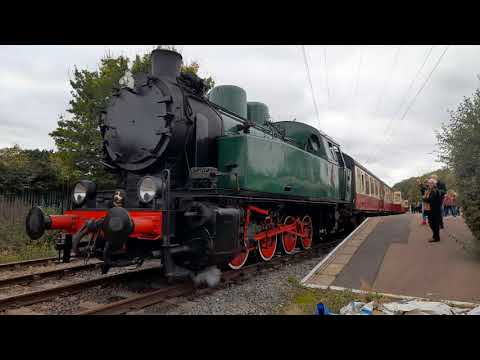Polish Steam Locomotive no 5485 Built 1959 on the Nene Valley Railway line