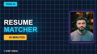 I Built a Resume Matcher in Minutes (Trae AI)