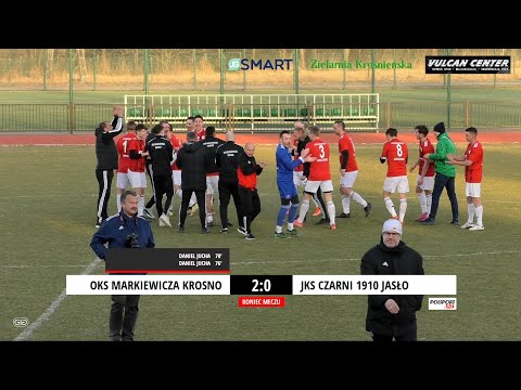 WIDEO: Markiewicza Krosno - Czarni Jasło 2-0 [SKRÓT MECZU]