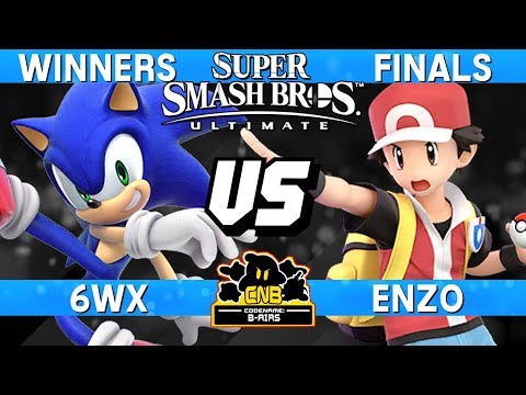 Smash Ultimate Tournament Winners Finals - 6WX (Sonic) vs Enzo (PT) - CNB 180