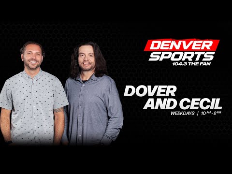 Dover and Cecil LIVE - 12/29/2025 | Denver Sports 104.3 The Fan