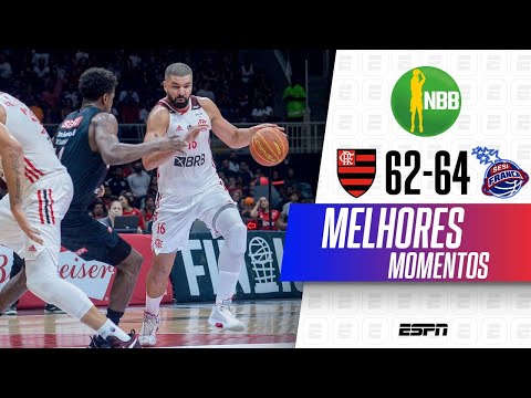 FLAMENGO ERRA ARREMESSO NA ÚLTIMA BOLA, E FRANCA VENCE DE VIRADA O JOGO 2 DAS FINAIS DO NBB