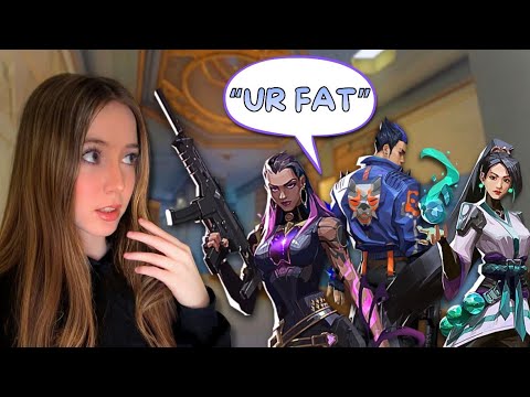 Ragebaiting 3 Pick Me Girls in Valorant? 