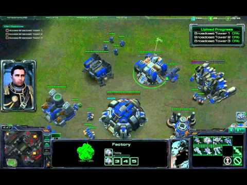 Starcraft 2: Media Blitz in under 20 minutes (with commentary) 1/2