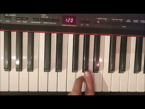 Tastatur, Level 3: Halbtonschritte, Ganztonschritte, CHEF-Töne