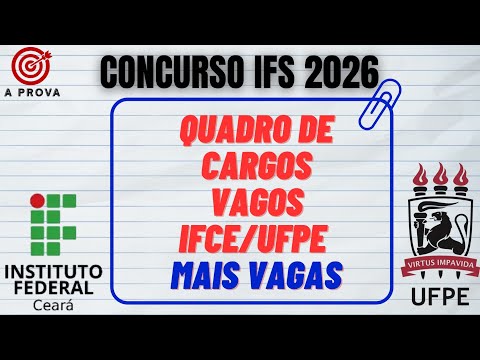VACANT POSITIONS - IFCE AND UFPE - DATA AS OF DECEMBER 2025.