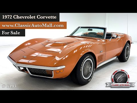 1972 Chevrolet Corvette (CC-1860904) for sale in Morgantown, Pennsylvania