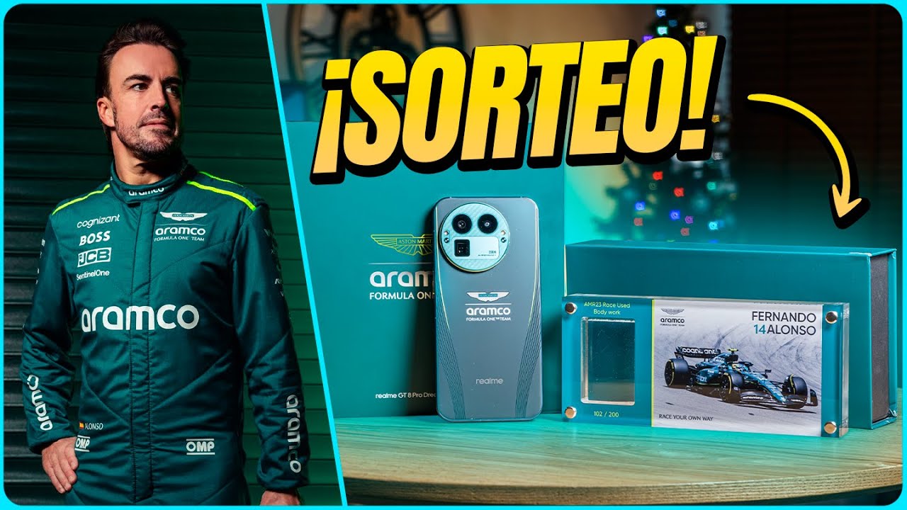 TE REGALAMOS el Realme GT8 Pro EXCLUSIVO de Fernando Alonso