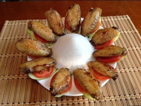 Fish Sauce Chicken Wings-Canh Ga Chien Nuoc mam-How To make Fish Sauce Chicken Wings-Vietnamese Food