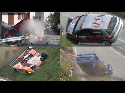 BIG CRASH HILLCLIMB SALITA PEDAVENA - CROCE D'AUNE  -CRASH 1999/2020 -