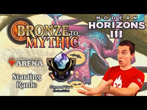 💎 Bronze To Mythic: Episode 23 - Starting Rank: Diamond 1 - MTG Arena: 💫 Modern Horizons 3 💫