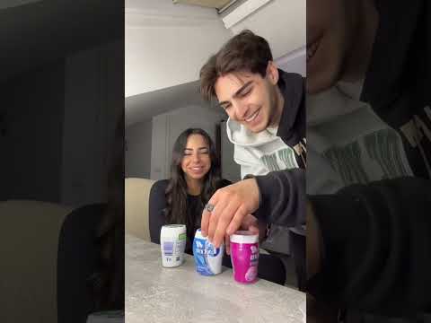 Chewing gum prank on Rabia😂✨