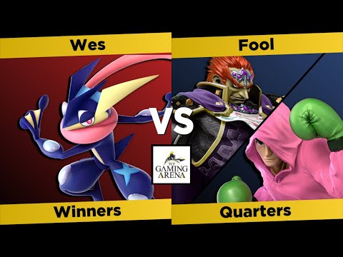 TCF Smash 2 Winners Quarters - Wes (Greninja) vs Fool (Ganondorf, Little Mac) - SSBU Tournament