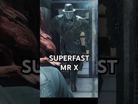 Super fast Mr X in Resident Evil 2 Remake