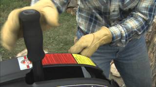 DR RapidFire Log Splitter - Handle Operation Tips