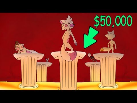 Last To Leave The Lava Wins Challenge (Minecraft Fnaf Roleplay)