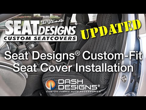 Seat Designs Custom-Fit Seat Cover Installation