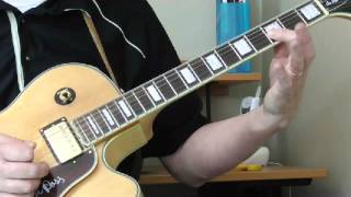 Lowell Fulson Guitar Lesson - "Rollin' Blues"   Part 2