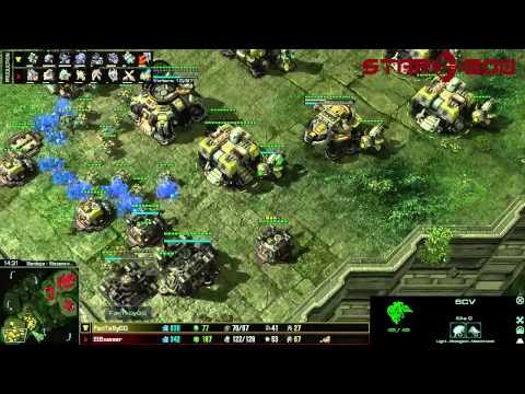 ElBowser (p) Vs FantasyGG (t) - Starbow - Steppes of War