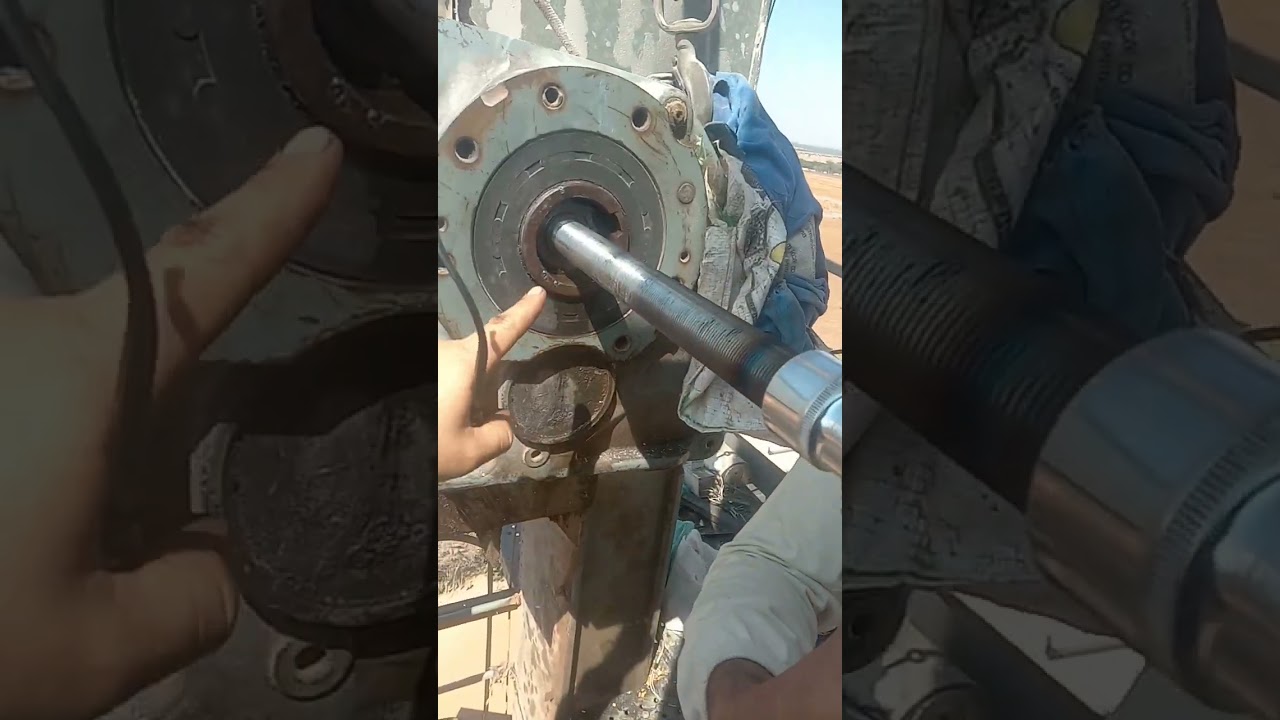 How to remove a reduction gear from a single shaft.