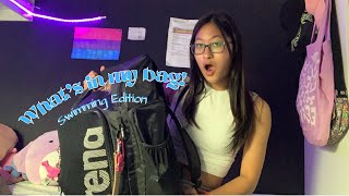 What's in my bag: Swimming Edition
