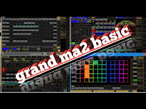 Grand MA2 Basic lesson 1