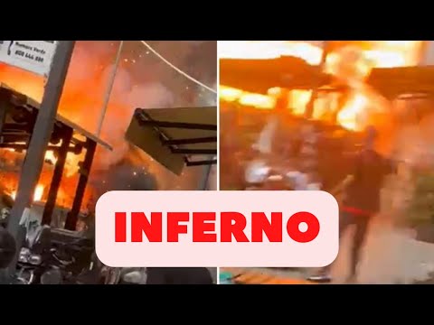 🔥ESPLODE un furgone a Milano: feriti e devastazione