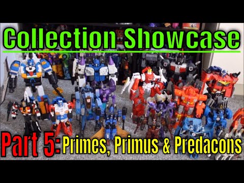 Collection Showcase P5 - Customs, Primus, Primes and Predacons - GotBot True Review NUMBER 706