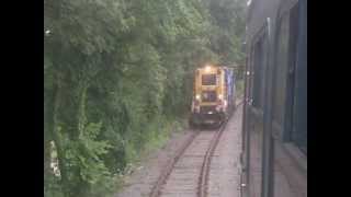 preview picture of video 'Passing a Volker Rail Beaver from Finland at Bedale Loop'