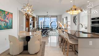 Inside a $1.8M Luxury Waterfront Condo | ONE St. Petersburg Tour